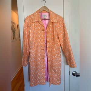 Susan Bristol 100% Coated Cotton Rain Coat